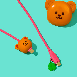 wigglewiggle双头Type c数据线快充线60W充电器线适用华为安卓手机苹果小米