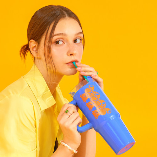 wiggle新款手把保温杯大容量男女