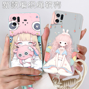 适用于OPPOFindX5手机壳opopfindx5潮男女欧珀findX5全包边fnidx5新款 opofindx5软硅胶FindX5卡通PFFM10个性