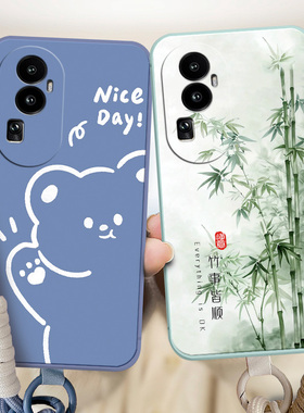 适用于opporeno10pro+手机壳Ren010pro+。超薄PHU1l0硅胶软壳PHU110卡通rneo1opro+潮男女reon10pr0+新款防摔