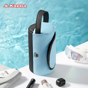 Kappa游泳包防水男女健身洗漱包便携收纳大容量手提沙滩游泳装 备