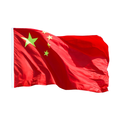 标准纳米防水防晒国旗带旗杆红旗