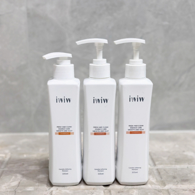 英国植萃IWIW山茶花洗发水丰盈去屑止痒温润修护c正品沐浴露护发