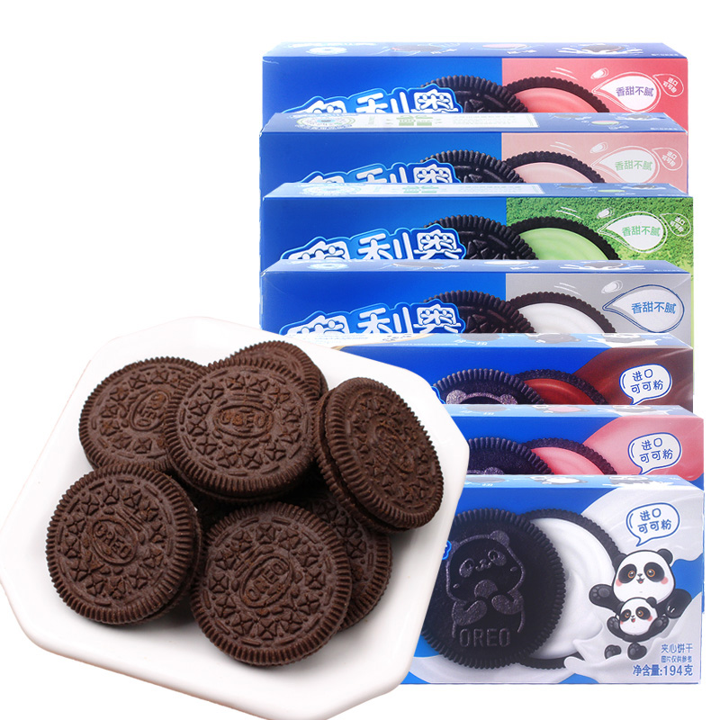 亿滋原味巧克力194g聚会夹心饼干