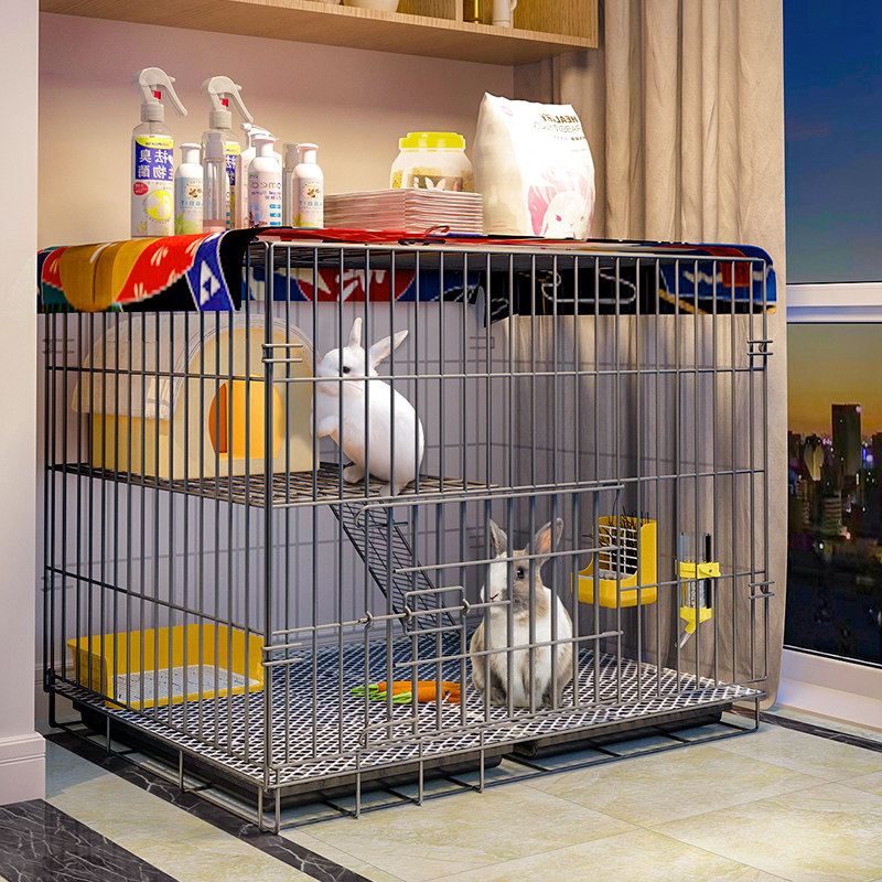 极速兔子笼子家用室内专用大空间荷兰猪豚鼠笼子宠物兔Z子窝兔笼,宠物/宠物食品及用品,兔笼,淘宝优惠券,粉丝福利购,淘宝优惠卷