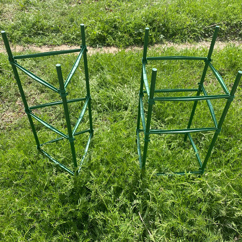 番茄盆栽固定支撑架包塑钢管