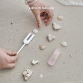 KIK原创水晶创意家居天然水晶粉水晶柱音频振动音叉音疗