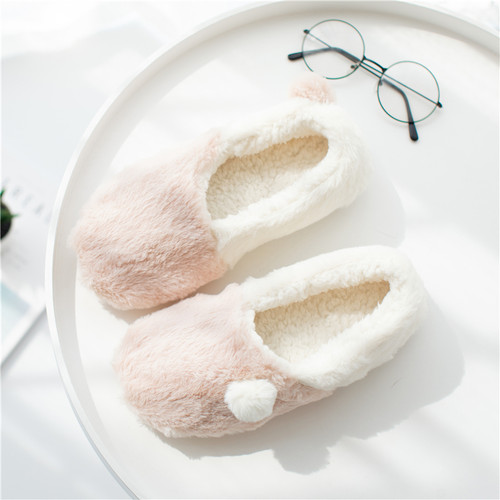 月子鞋秋冬季包跟可爱产后月子