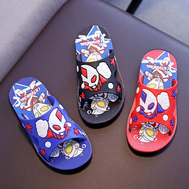 Ultraman children sandals  summer Boy Home Furnishing non-slip soft sole Cartoon Shower Room CUHK baby slipperin the Shoes/Baby Shoes/Parent-child shoes , Slippers  category - from Buy2taobao.com to provide professional Taobao agent buy service