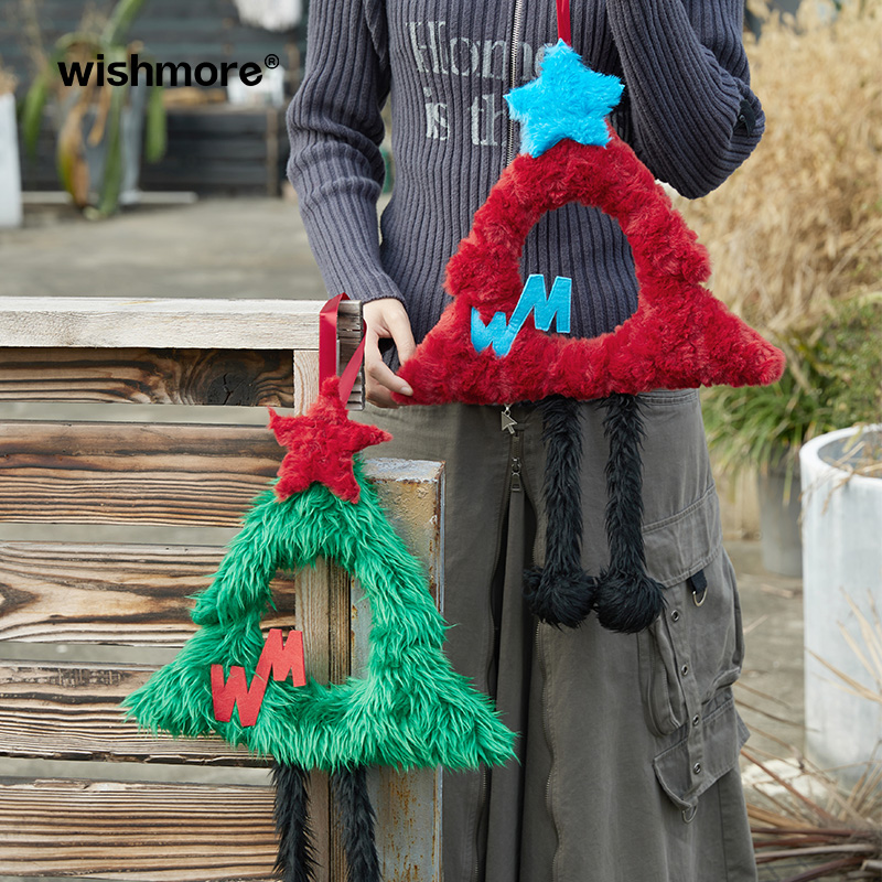 wishmore圣诞节花环门挂创意礼物