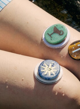 wishmore天然石磁吸支架原创苹果手机磁吸支架磁吸扣手机通用礼物