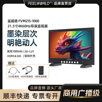 富威德21寸4K导演1000nits监视器
