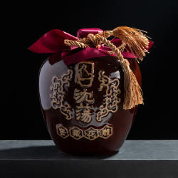 沈荡酿造 八年足陈老酒 窖藏花雕坛装手工非遗黄酒 1500ml*1坛