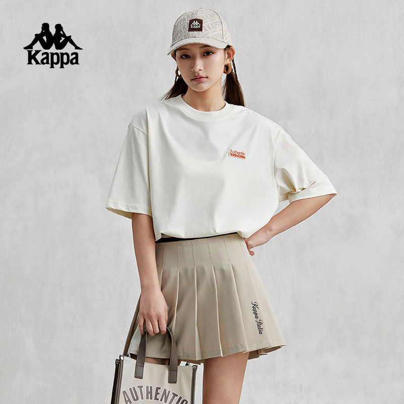 Kappa卡帕背靠背短袖女2026新款夏季索罗娜情侣运动休闲t恤男上衣,运动服/休闲服装,运动T恤,淘宝优惠券,粉丝福利购,淘宝优惠卷