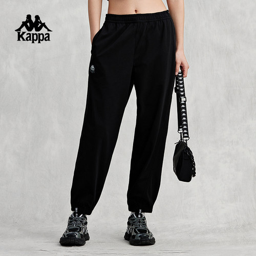 Kappa官方旗舰店正品女装基础版型简约长裤
