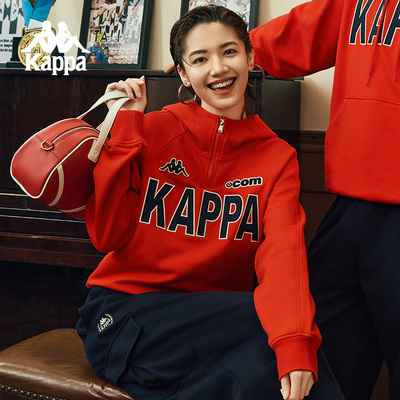 卡帕2025新年款运动卫衣套头衫