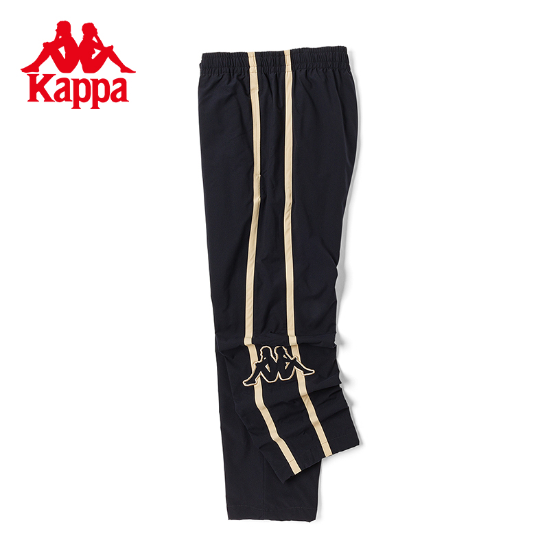 条纹撞色 收口裤脚 简约易搭