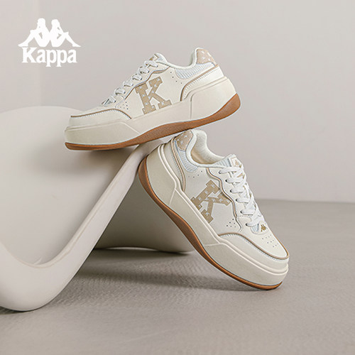 Kappa卡帕情侣鞋百搭厚底板鞋