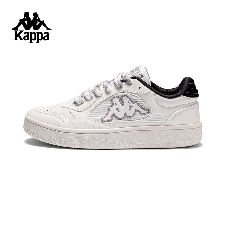 卡帕串标鞋底系带情侣同款板鞋