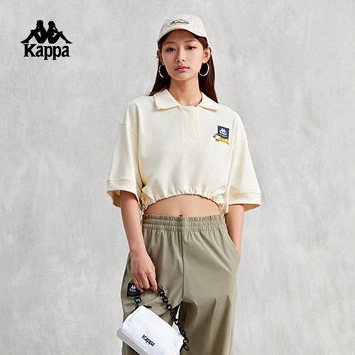 卡帕女短袖POLO短款运动休闲半袖