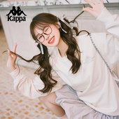 Kappa卡帕背靠背运动卫衣女款 上衣女 长袖 春秋新款 休闲情侣套头衫
