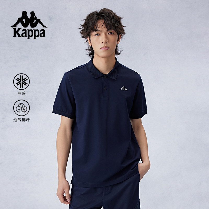 卡帕短袖polo衫百搭凉感透气男