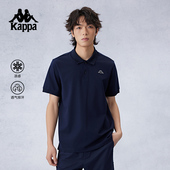 男运动t恤上衣男款 刺绣polo衫 夏凉感短袖 Kappa卡帕背靠背2026新款