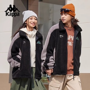 Kappa卡帕背靠背运动开衫外套男2026新款秋冬针织休闲夹克上衣女