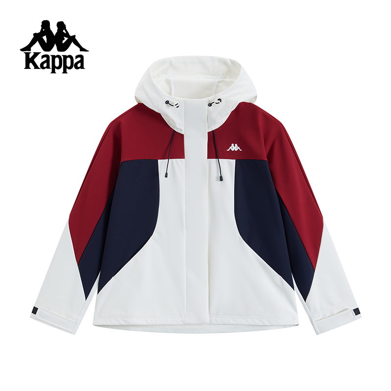 卡帕女款户外防泼水运动防风衣