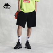 运动跑步裤 凉感五分裤 子男款 男夏季 短裤 kappa卡帕背靠背2026新款