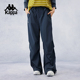 女款 休闲长裤 2026新款 防泼水直筒裤 阔腿裤 Kappa卡帕背靠背运动裤