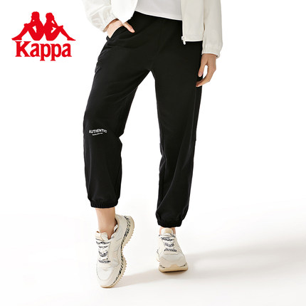 卡帕Kappa 1916经典复古运动裤2025新款男针织长裤休闲裤小脚卫裤