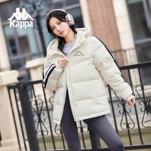保暖防寒外套 冬季 Kappa卡帕背靠背运动羽绒服男女款 情侣2025新款