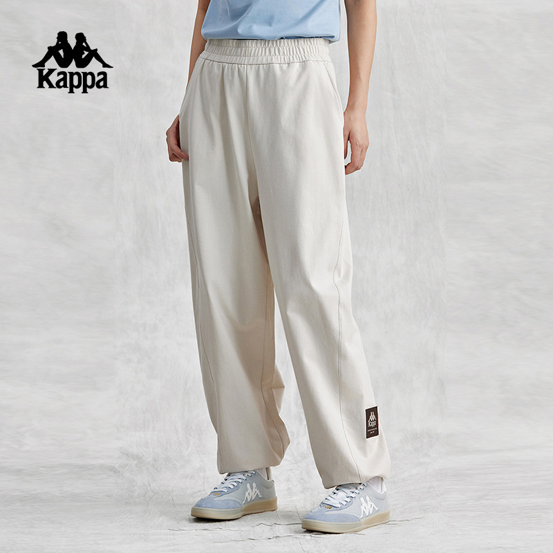 卡帕女款织唛小脚运动卫裤