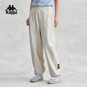 小脚卫裤 Kappa卡帕背靠背休闲裤 运动气球裤 织唛长裤 2026新款 女款