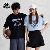 上衣男款 Kappa卡帕背靠背女款 运动纯棉休闲短袖 女半袖 t恤夏季 新款