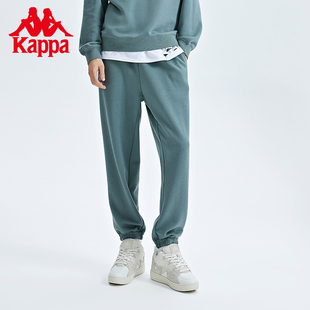 小脚卫裤 休闲裤 K0C52AK62 outlets男黑色针织长裤 Kappa卡帕运动裤