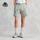 复古运动短裤 女士宽松休闲裤 五分裤 kappa卡帕背靠背新款 跑步裤 子