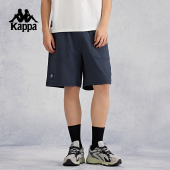 短裤 运动裤 男夏季 休闲宽松修身 子潮 2026新款 kappa卡帕背靠背美式