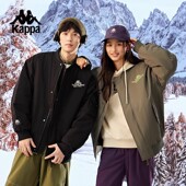 外套上衣夹克女款 Kappa卡帕背靠背运动防风衣男2026新款 休闲开衫