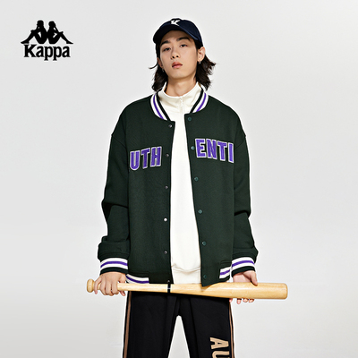 卡帕男款复古棒球服棒球服Kappa