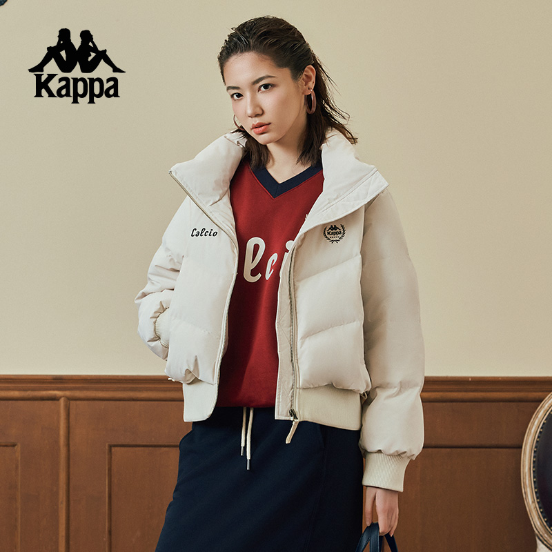 卡帕女款户外保暖运动羽绒服