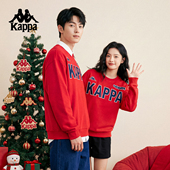 针织套头衫 Kappa卡帕背靠背2026马年新年款 运动卫衣女休闲长袖 男