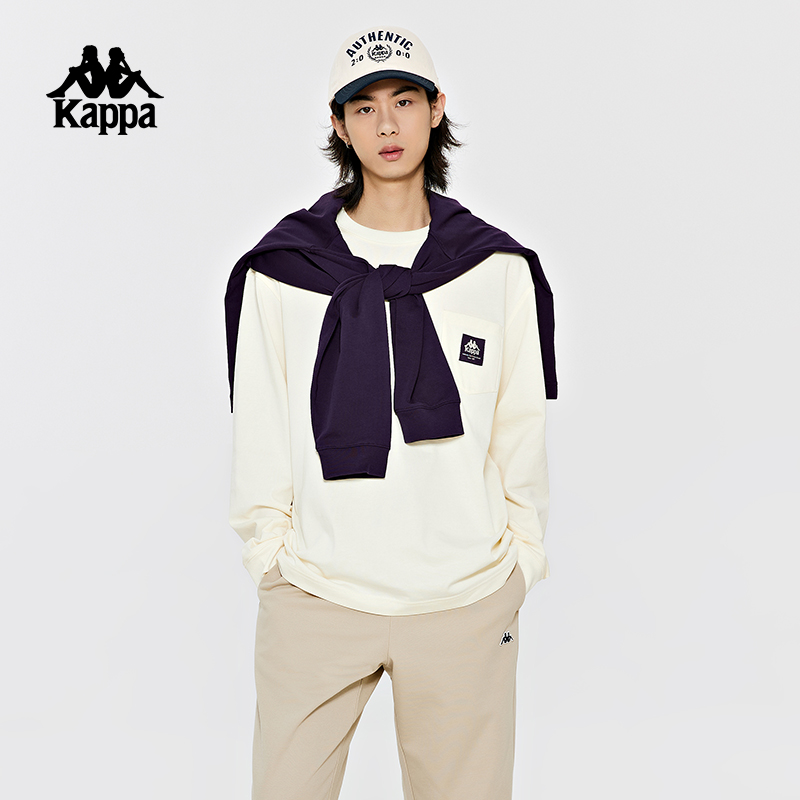 卡帕新款男春简约运动卫衣Kappa