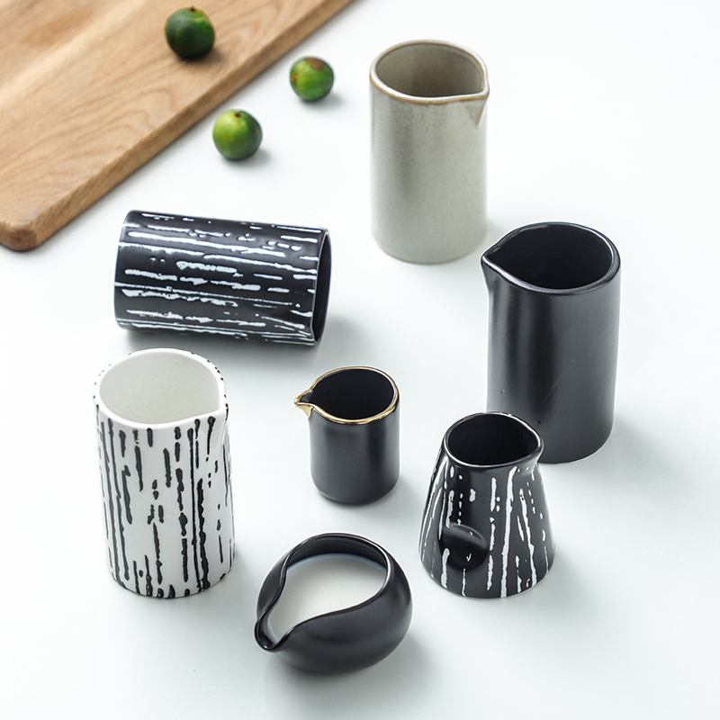 奶勺色釉陶瓷餐具提升餐厅颜值