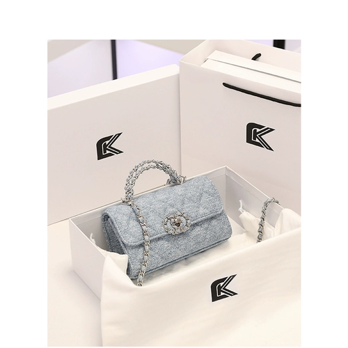 Летняя сумка через плечо, подарок на день рождения, в стиле Шанель, изысканный стиль