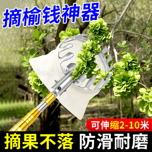 摘榆钱神器摘香椿榆钱春芽红花专用钩子伸缩杆摘嘉宝果杨梅果工具