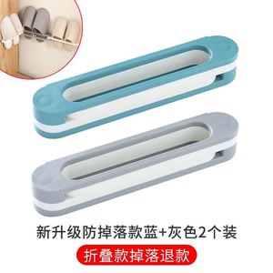 挂在墙上的鞋架卫生巾拖鞋架免打孔客厅浴室拖鞋架免打孔防水粘贴