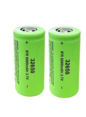 原装32650  32850锂电池3.7V/4.2V大容量可充电强光手电筒小风扇