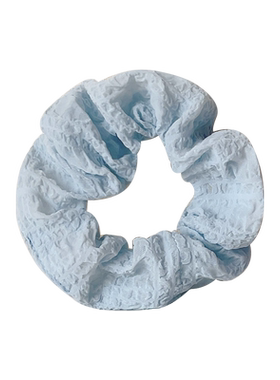 ins风褶皱肥肠发圈女夏季绑发绳